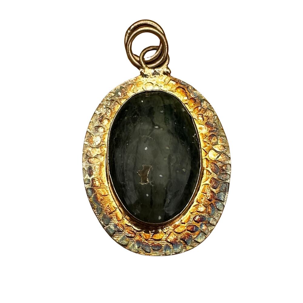 Sterling Silver Jasper Pendant